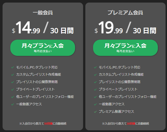 Hey動画-月額見放題プランの会員