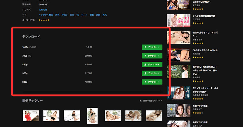 カリビアンコムのエロ動画をダウンロードする方法