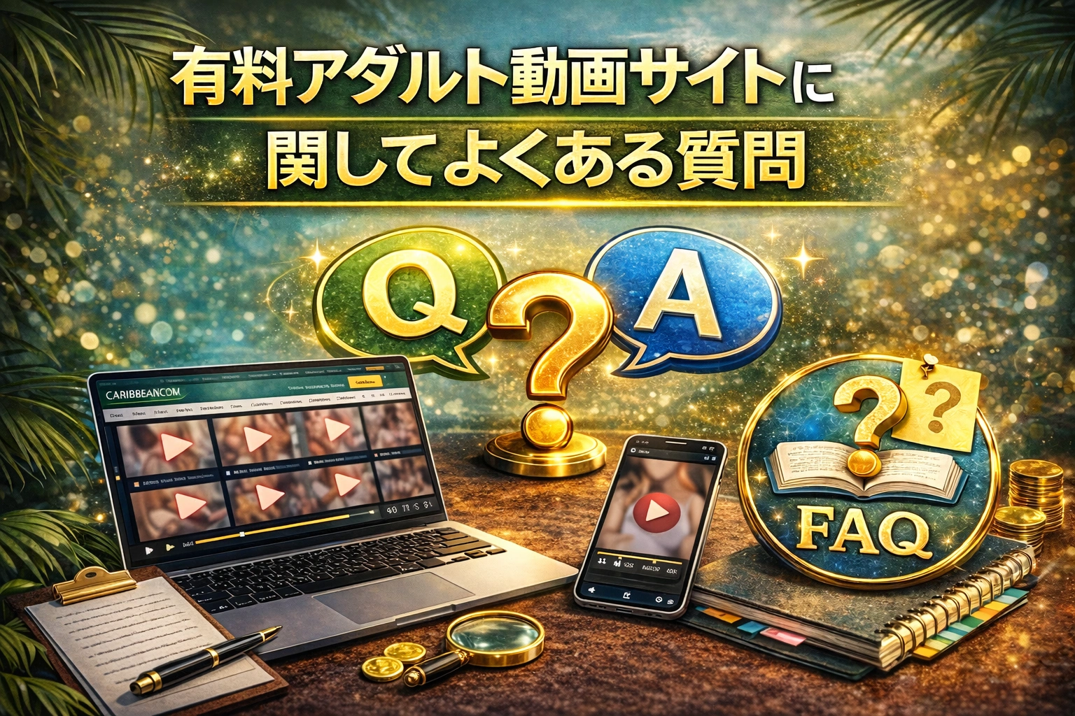 有料アダルト動画サイトに関してよくある質問
